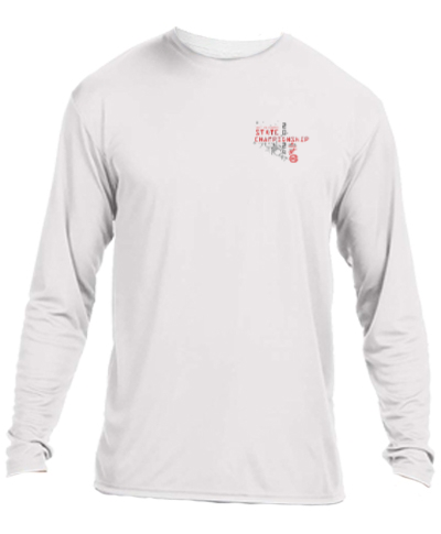 Long Sleeve Performance Tee / White