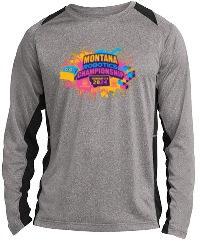 Long Sleeve Heather Colorblock Contender