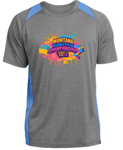 Heather Colorblock Contender Tee