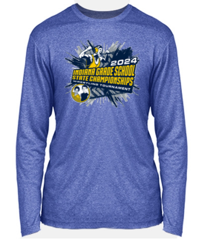 Sport-Tek Long Sleeve Heather Contender Tee