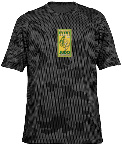 Short Sleeve Camo - Black