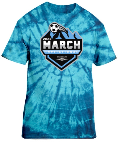 Tie-Dye Blue Short Sleeve