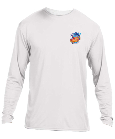 Long Sleeve Performance Tee / White