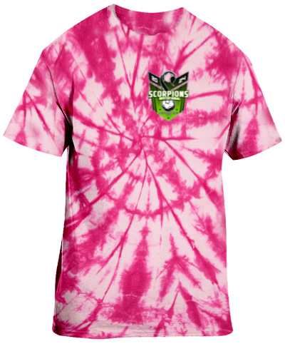 Tie-Dye Pink Short Sleeve