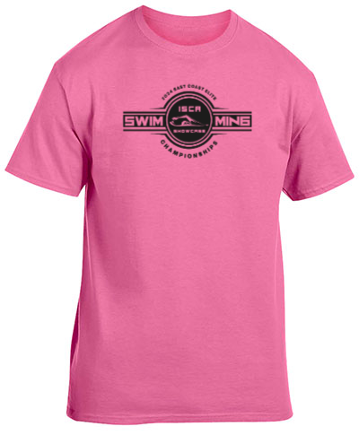 Cotton Short Sleeve T-Shirt Safety Pink