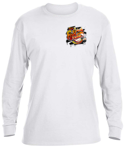 Basic Long Sleeve Crew Neck White