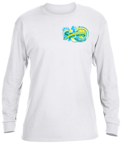 Basic Long Sleeve Crew Neck White