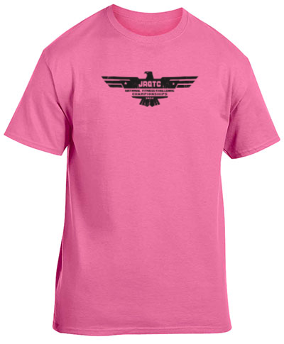 Cotton Short Sleeve T-Shirt Safety Pink