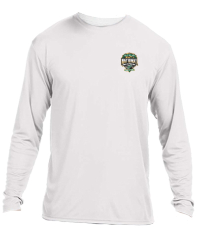 Long Sleeve Performance Tee / White