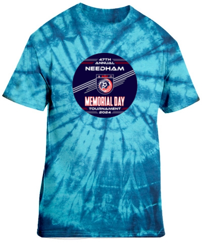 Tie-Dye Blue Short Sleeve