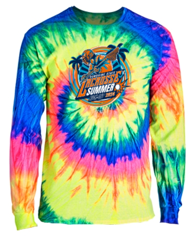 Long Sleeve Tie-Dye T-Shirts