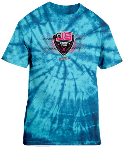 Tie-Dye Blue Short Sleeve