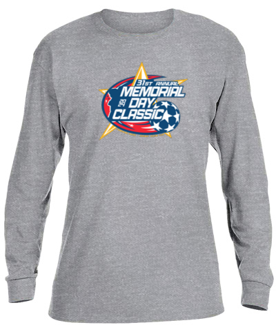 Basic Long Sleeve Crew Neck Gray